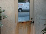 Garage Service Door Before