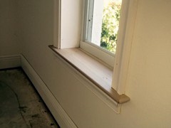 Real Wood Jamb Extensions, Enameled 3-1/4" Casing