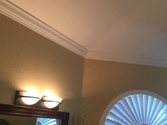 Vaulted and Tray Ceiling Octagonal Room w 5.5" Casing