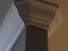 Rounded bull nose vs 90 degree corners - 5 piece corner (no big bead of cualk - pre-primed)