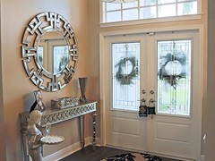 Real Wood Window Sills, Real Wood Jamb Extensions (not drywall), Enameled 3-1/4" Casing