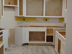 Installing new Fabuwood cabinets