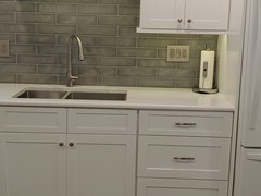 Cambria countertops & Custom Backsplash