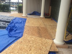 Protecting Surface Below Work