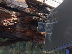 Rotted Support Beam