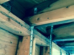 Hidden Band Aids from prior contractor